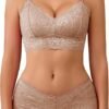 Women's Exotic Lace Bra Panty Set